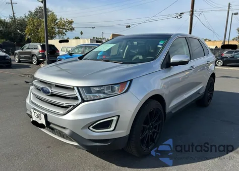 2018 Ford Edge Titanium from USA, damaged, VIN 2FMPK3K99JBB19859